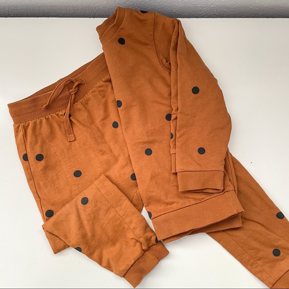 Polka dot 2-piece Sweatshirt Set